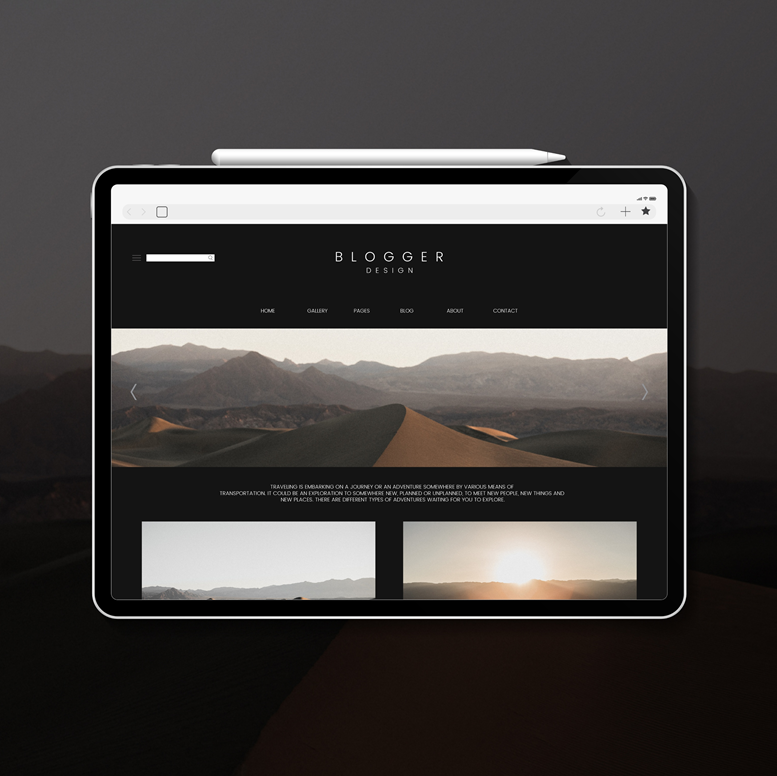 website UI