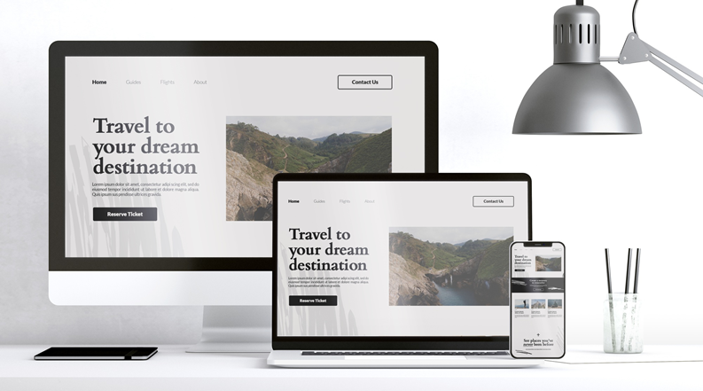 website UI