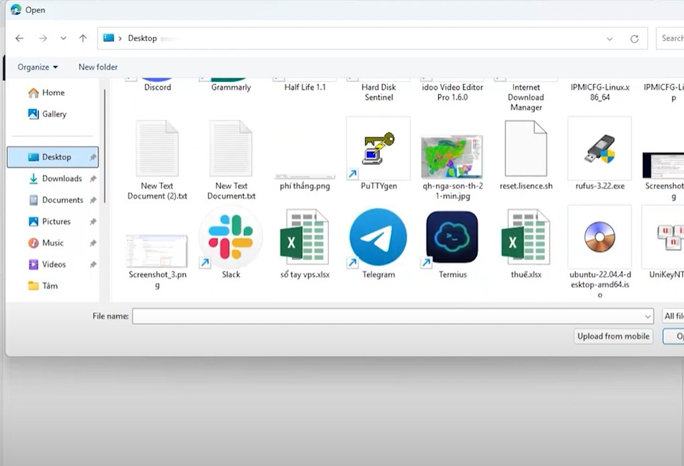 select window
