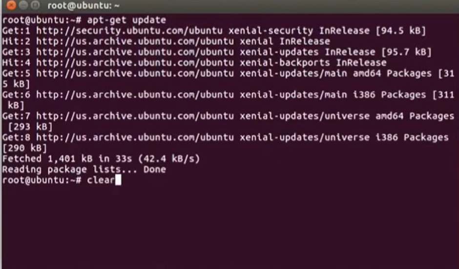 updation is complete