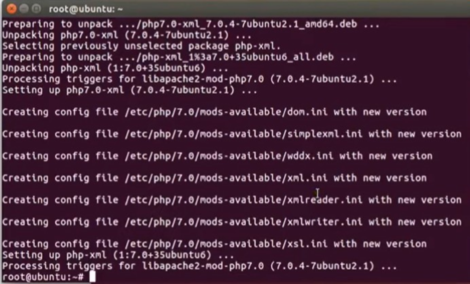 completion process done